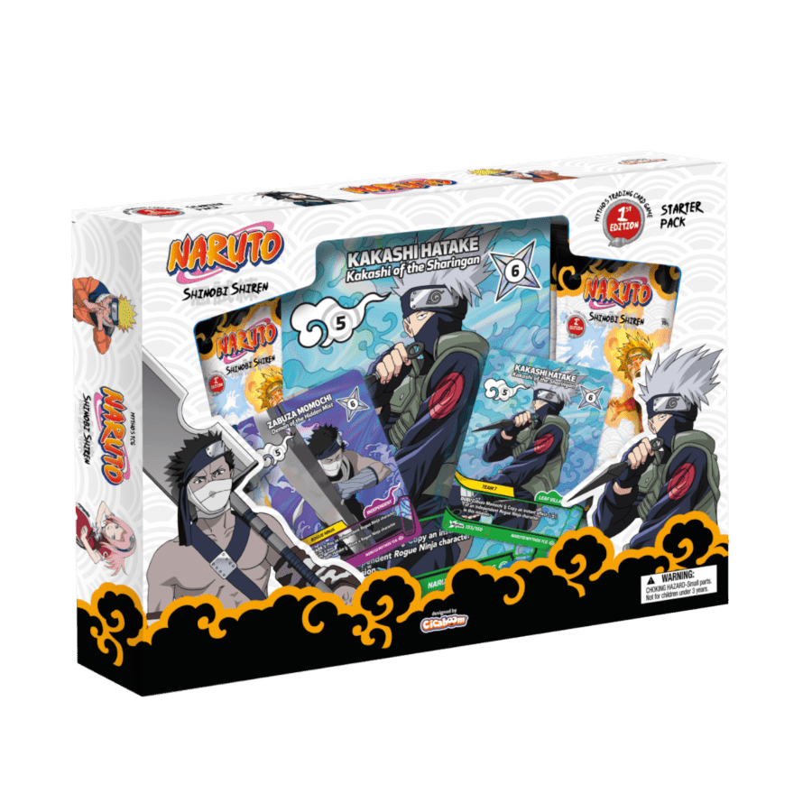 PREORDER: NARUTO Mythos TCG – Shinobi Shiren ” Kakashi vs Zabuza” (1st Edition) Starter Deck