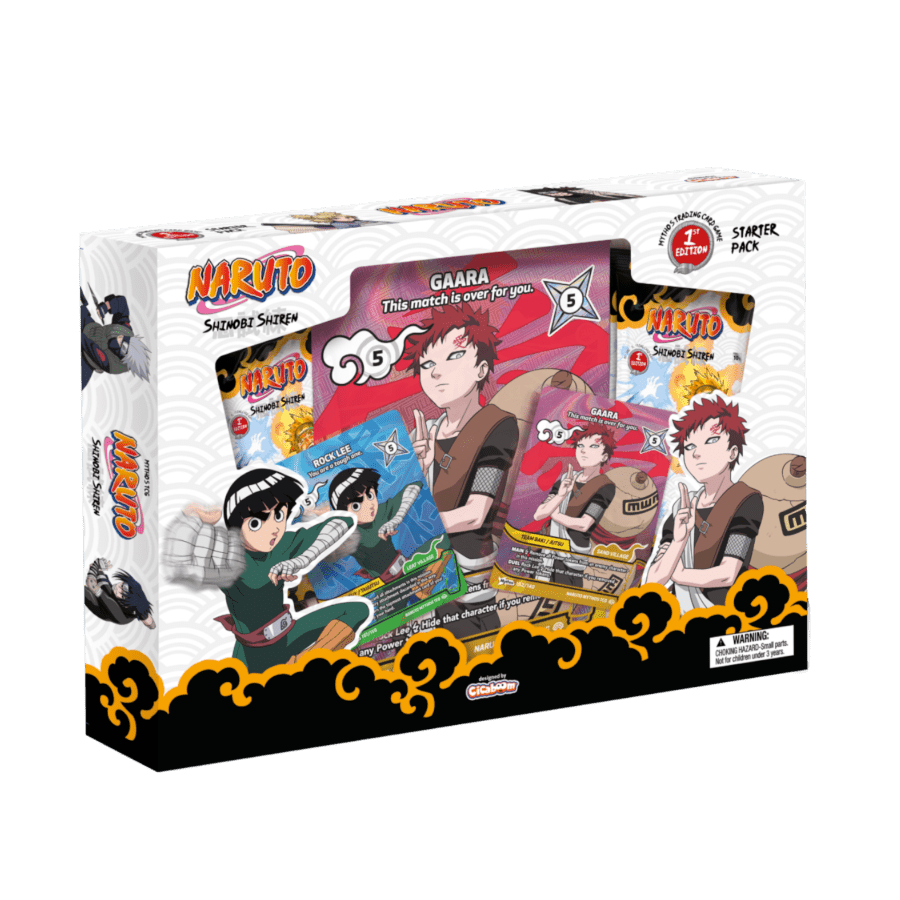 PREORDER: NARUTO Mythos TCG – Shinobi Shiren “Gaara vs Rock Lee” (1st Edition) Starter Deck