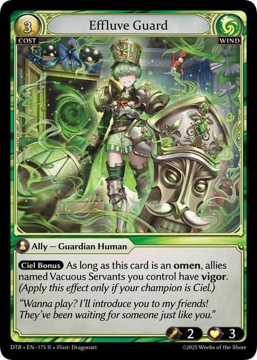 Effluve Guard 175 Rare Distorted Reflections NM