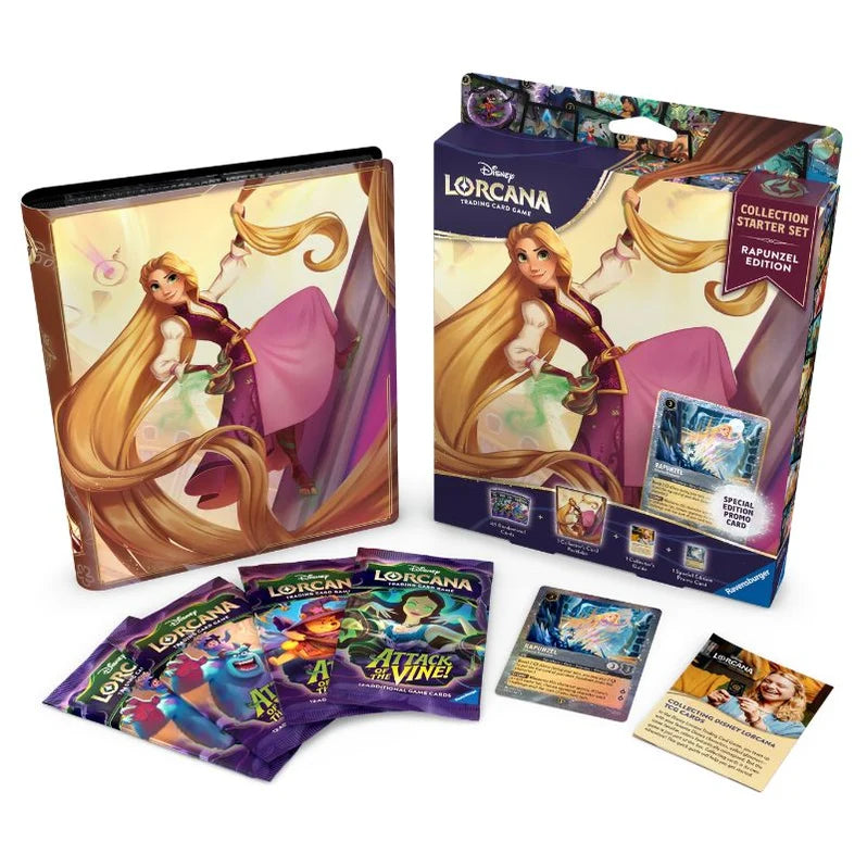 Disney Lorcana - Attack of the Vine Collection Starter Set - Rapunzel Edition