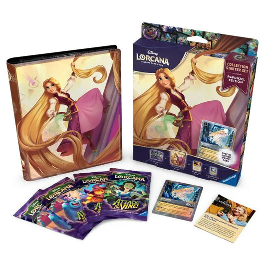 Disney Lorcana - Attack of the Vine Collection Starter Set - Rapunzel Edition