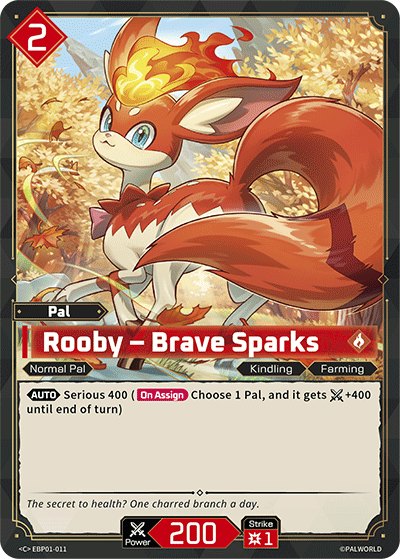 [EBP01-011](C) Rooby - Brave Sparks NM/M