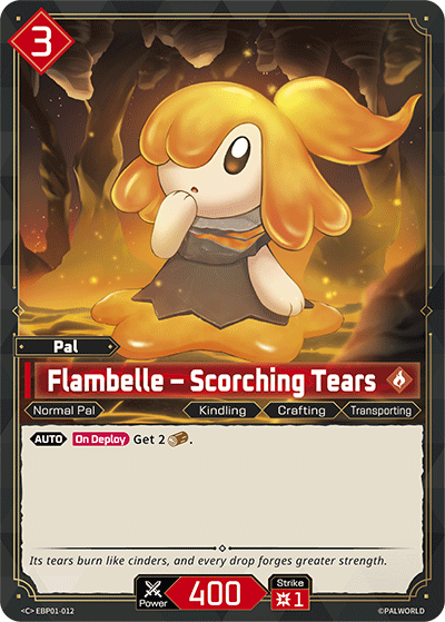 [EBP01-012](C) Flambelle - Scorching Tears NM/M