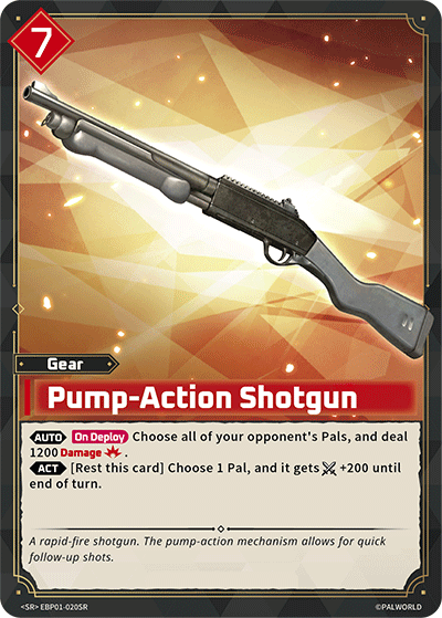 [EBP01-020](SR) Pump-Action Shotgun {Foil} NM/M