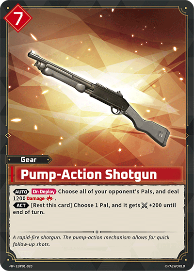 [EBP01-020](R) Pump-Action Shotgun {Foil} NM/M