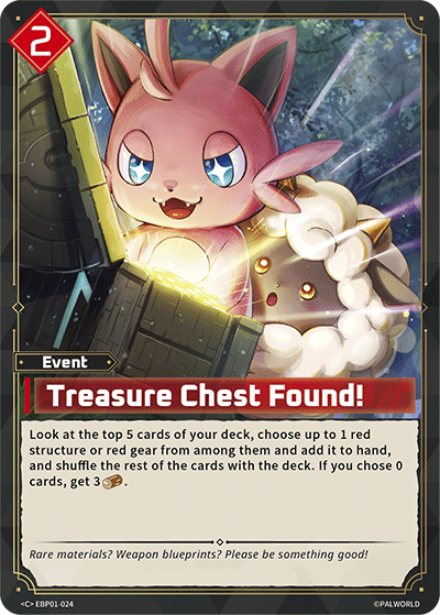 [EBP01-024](C) Treasure Chest Found! NM/M