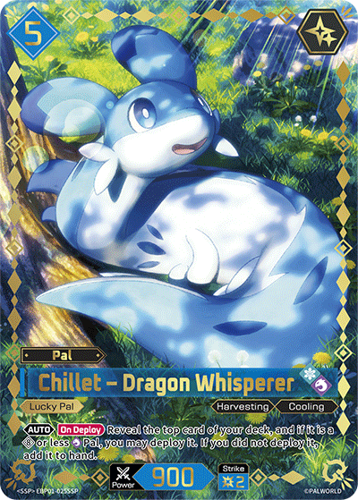 [EBP01-025](SSP) Chillet - Dragon Whisperer {Foil} NM/M