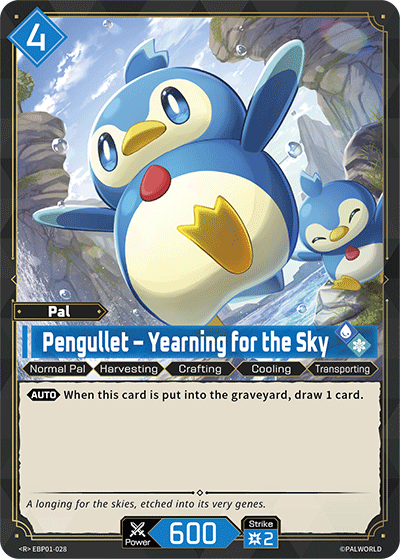 [EBP01-028](R) Pengullet - Yearning for the Sky {Foil} NM/M