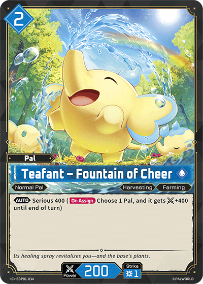 [EBP01-034](C) Teafant - Fountain of Cheer NM/M