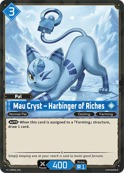 [EBP01-035](C) Mau Cryst - Harbinger of Riches NM/M