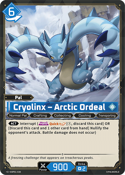[EBP01-038](C) Cryolinx - Arctic Ordeal NM/M