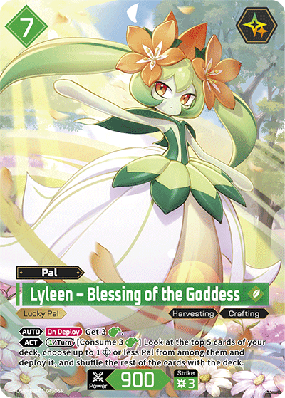 [EBP01-049](OSR) Lyleen - Blessing of the Goddess {Foil} NM/M
