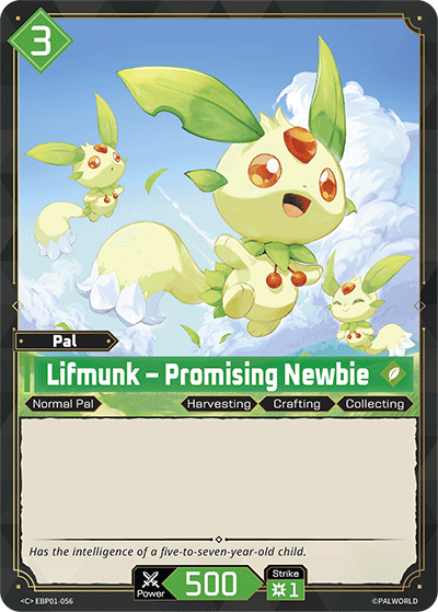 [EBP01-056](C) Lifmunk - Promising Newbie NM/M