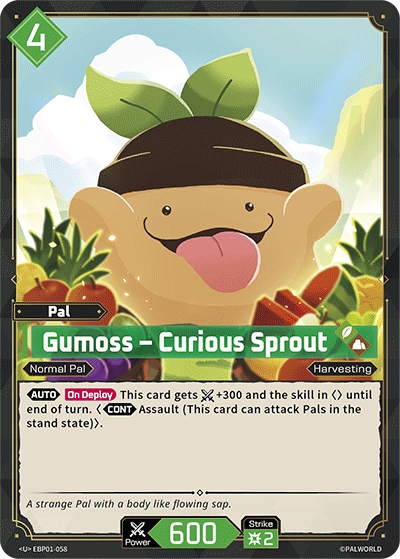 [EBP01-058](U) Gumoss - Curious Sprout NM/M