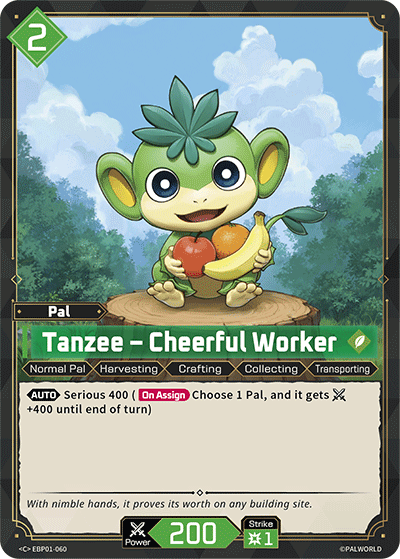 [EBP01-060](C) Tanzee - Cheerful Worker NM/M