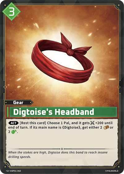 [EBP01-068](U) Digtoise's Headband NM/M