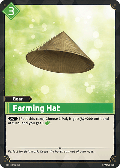 [EBP01-069](C) Farming Hat NM/M