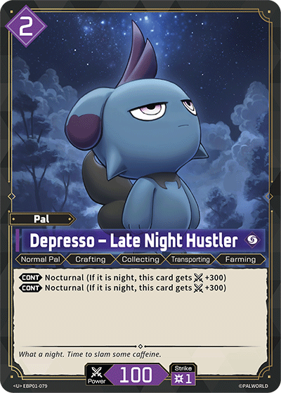 [EBP01-079](U) Depresso - Late Night Hustler NM/M