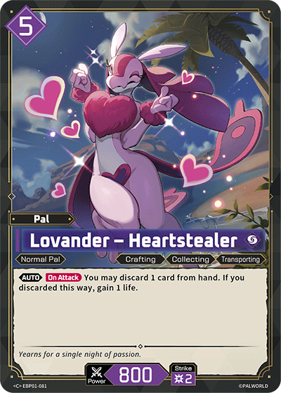[EBP01-081](C) Lovander - Heartstealer NM/M