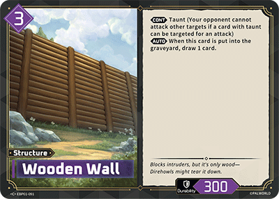 [EBP01-091](C) Wooden Wall NM/M