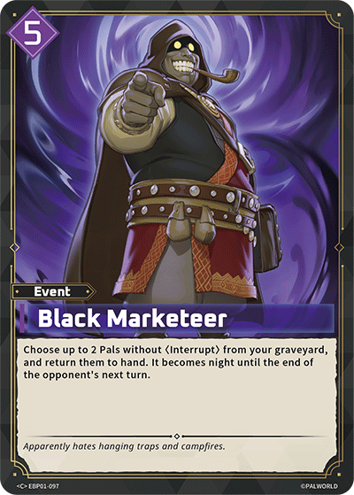 [EBP01-097](C) Black Marketeer NM/M