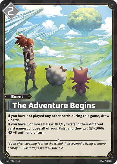 [EBP01-100](U) The Adventure Begins NM/M