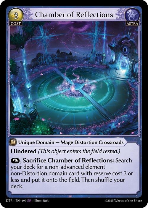 Chamber of Reflections 199 Super Rare Distorted Reflections NM