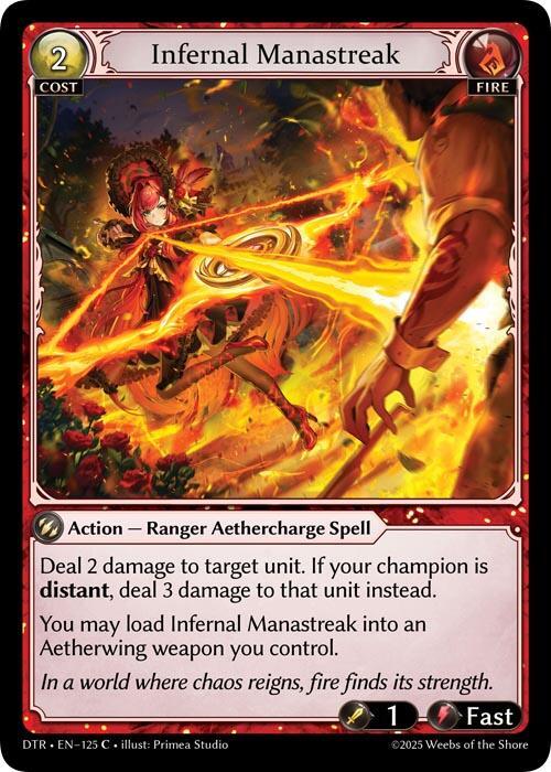 Infernal Manastreak 125 Common Distorted Reflections NM
