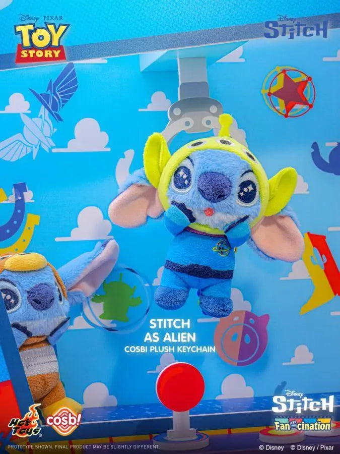 Lilo & Stitch – Stitch x Toy Story Cosbi Plush Keychain