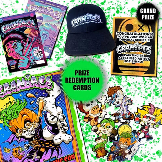 Craniacs Trading Cards Hobby Box Series 3