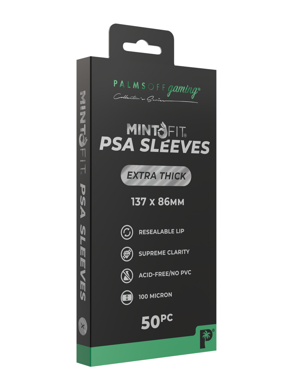 Palms Off Gaming | MintFit PSA Graded Card Sleeves - Extra Thick 50pc