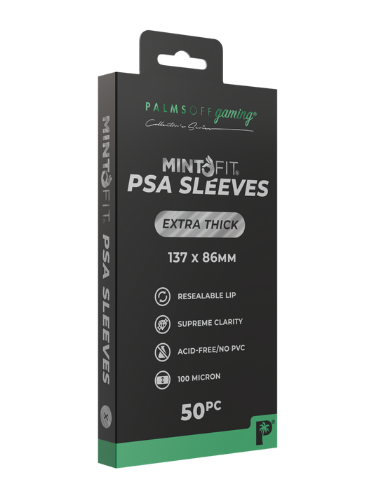 Palms Off Gaming | MintFit PSA Graded Card Sleeves - Extra Thick 50pc
