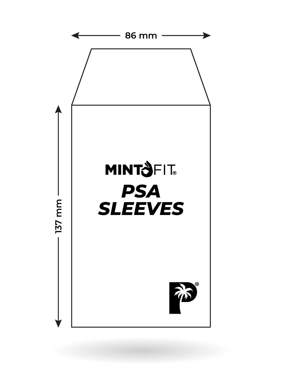 Palms Off Gaming | MintFit PSA Graded Card Sleeves - Regular 100pc
