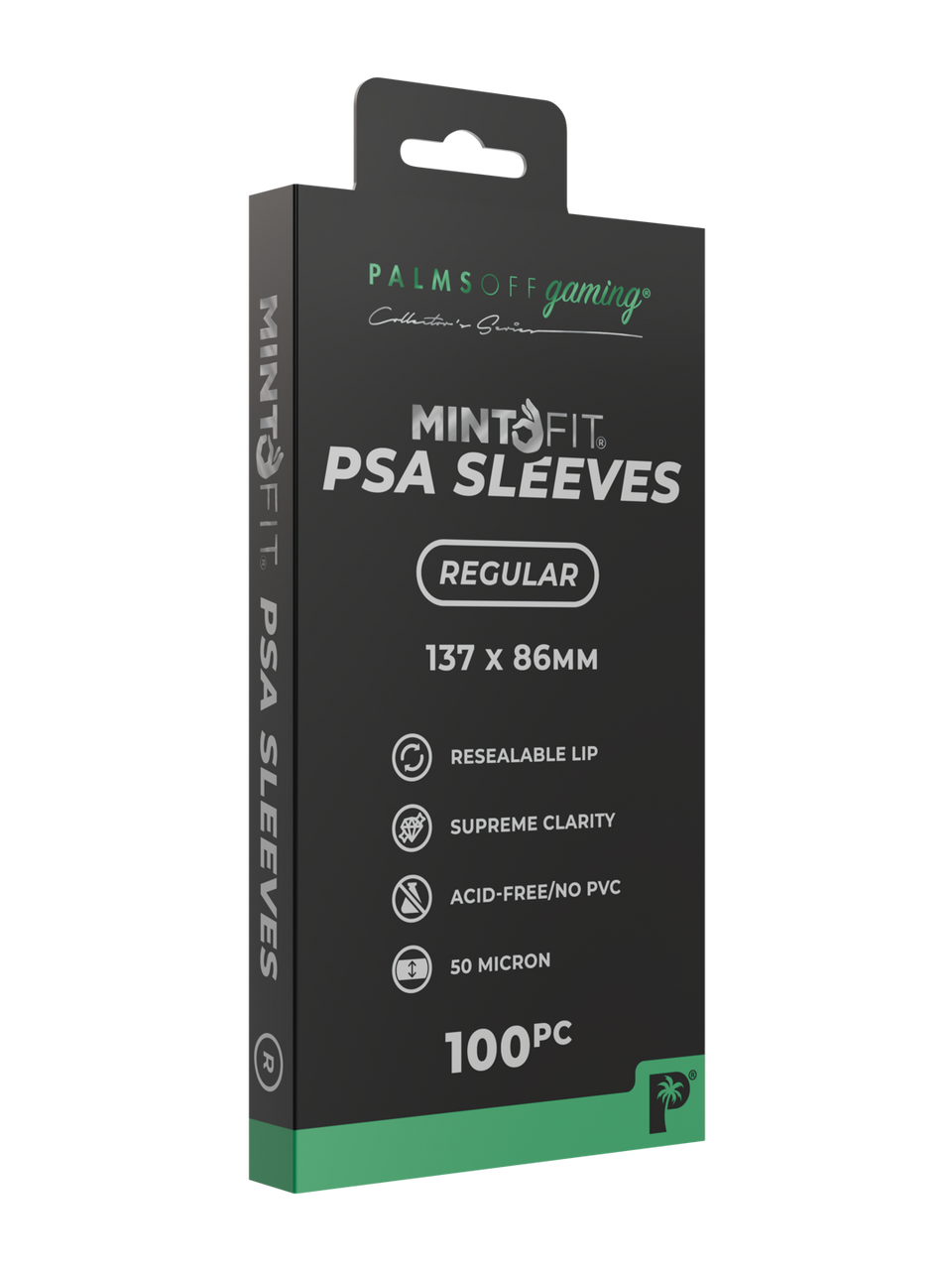Palms Off Gaming | MintFit PSA Graded Card Sleeves - Regular 100pc