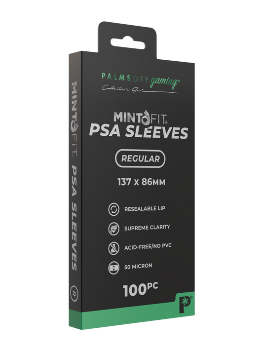 Palms Off Gaming | MintFit PSA Graded Card Sleeves - Regular 100pc
