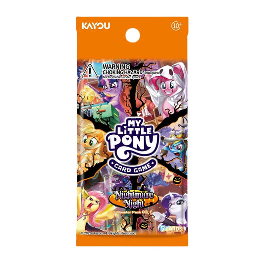Kayou My Little Pony TCG Nightmare Night Foil Booster Packs
