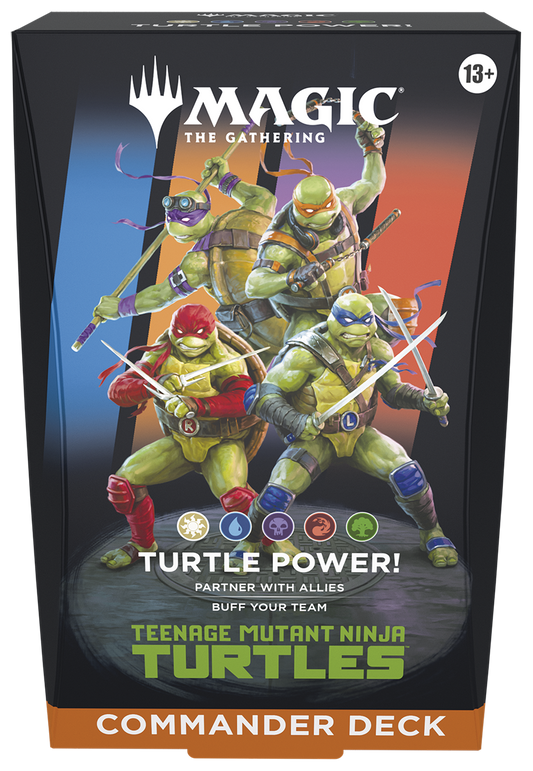 Magic: The Gathering | Teenage Mutant Ninja Turtles Commander Deck - Turtle Power
