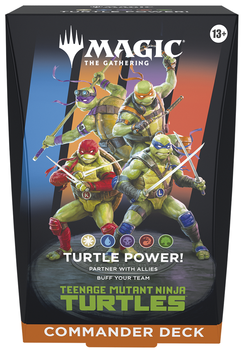 Magic: The Gathering | Teenage Mutant Ninja Turtles Commander Deck - T ...