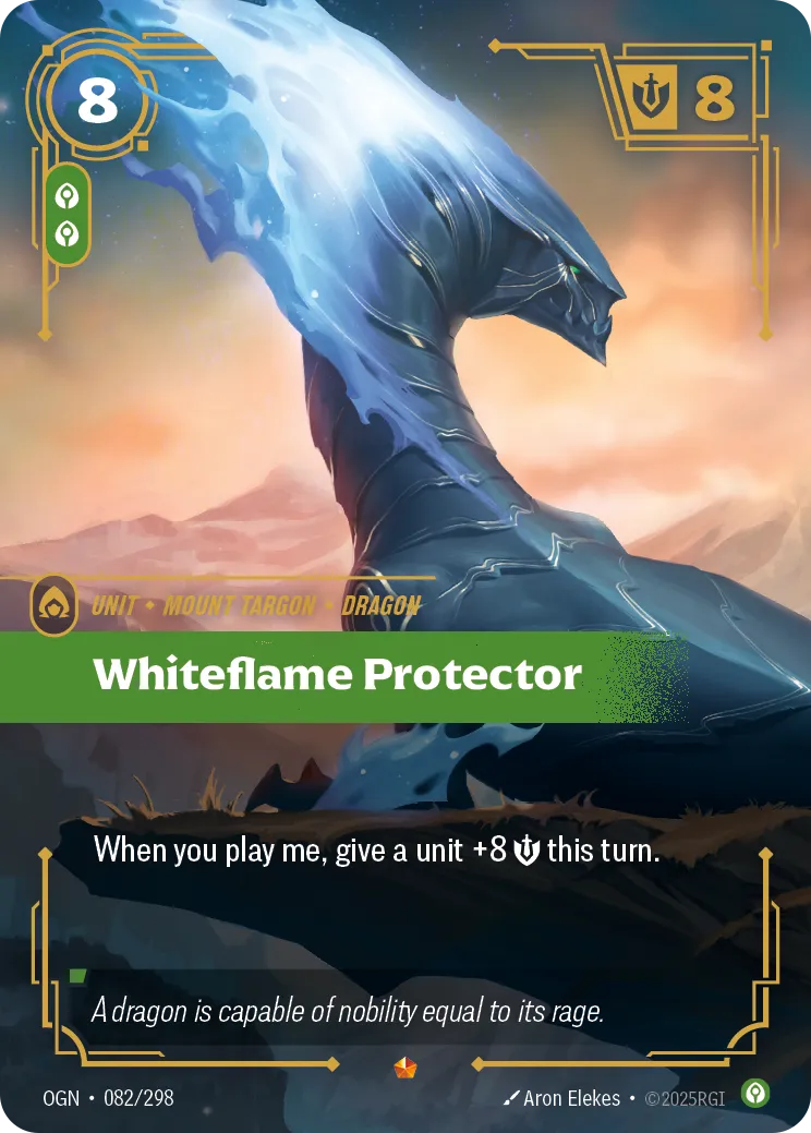 Whiteflame Protector 082/298 Epic Origins NM/M