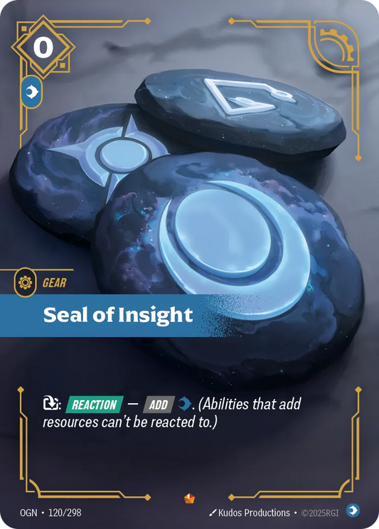 Seal of Insight 120/298 Epic Origins NM/M