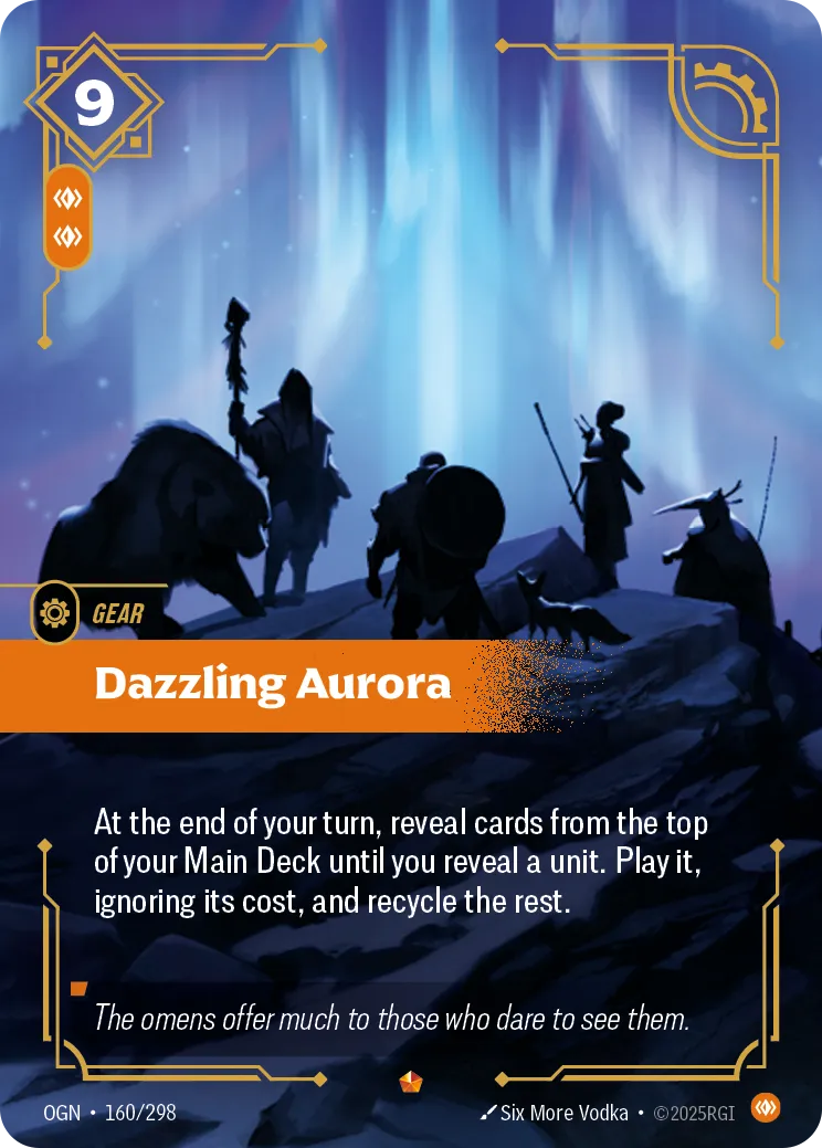 Dazzling Aurora 160/298 Epic Origins NM/M