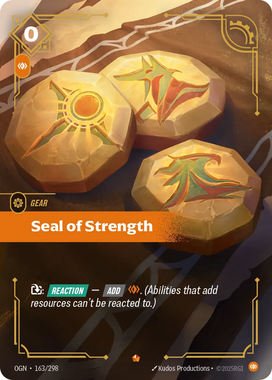 Seal of Strength 163/298 Epic Origins NM/M