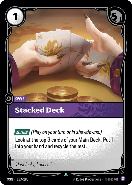 Stacked Deck 183/298 Uncommon Origins NM/M