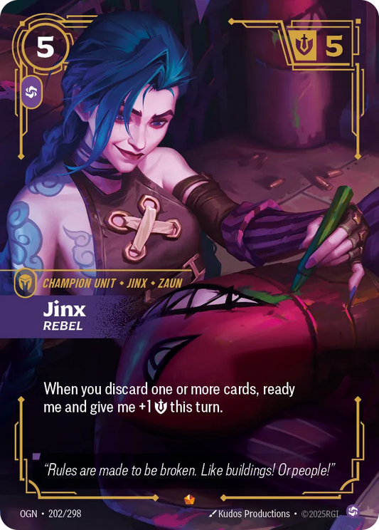 Jinx Rebel 202/298 Epic Origins NM/M
