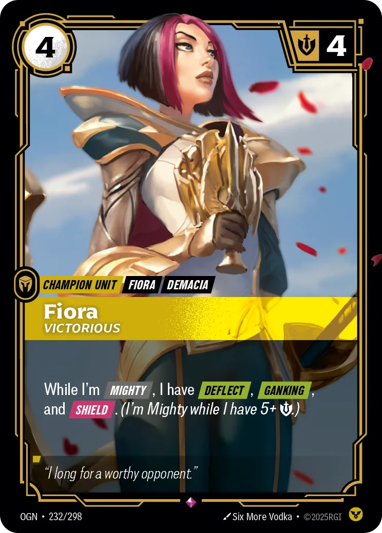 Fiora Victorious 232/298 Rare Origins NM/M