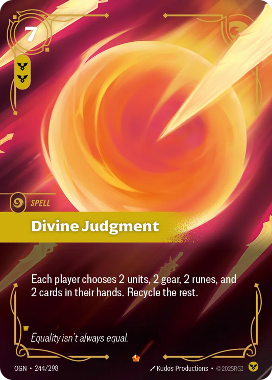 Divine Judgment 244/298 Rare Origins NM/M