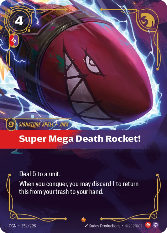 Super Mega Death Rocket! 252/298 Epic Origins NM/M