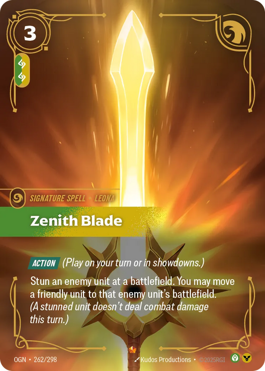 Zenith Blade 262/298 Epic Origins NM/M