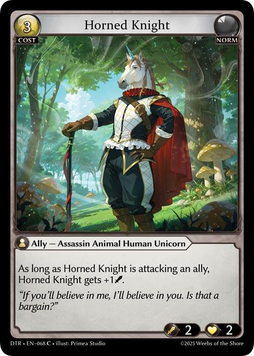 Horned Knight 068 Common Distorted Reflections NM