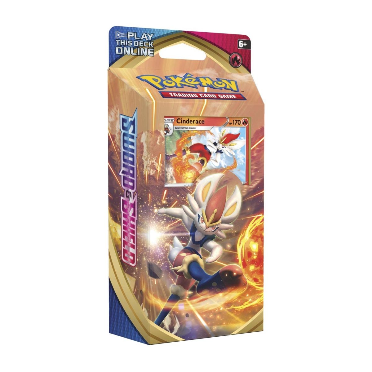 Pokémon TCG: Sword & Shield Cinderace Theme Deck